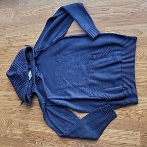 Retrofit Brand Mfg. Navy blue hooded sweater size Large L NEW NWT